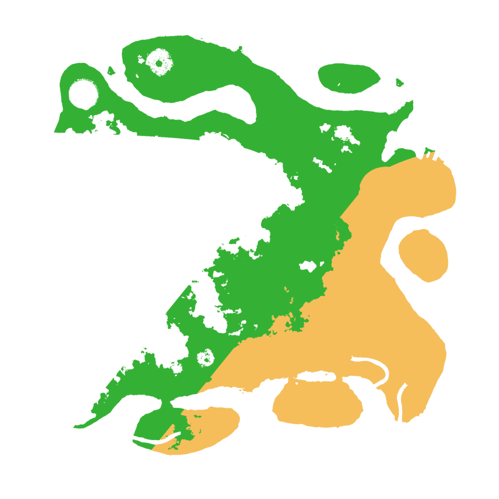 Biome Rust Map: Procedural Map, Size: 3000, Seed: 9956