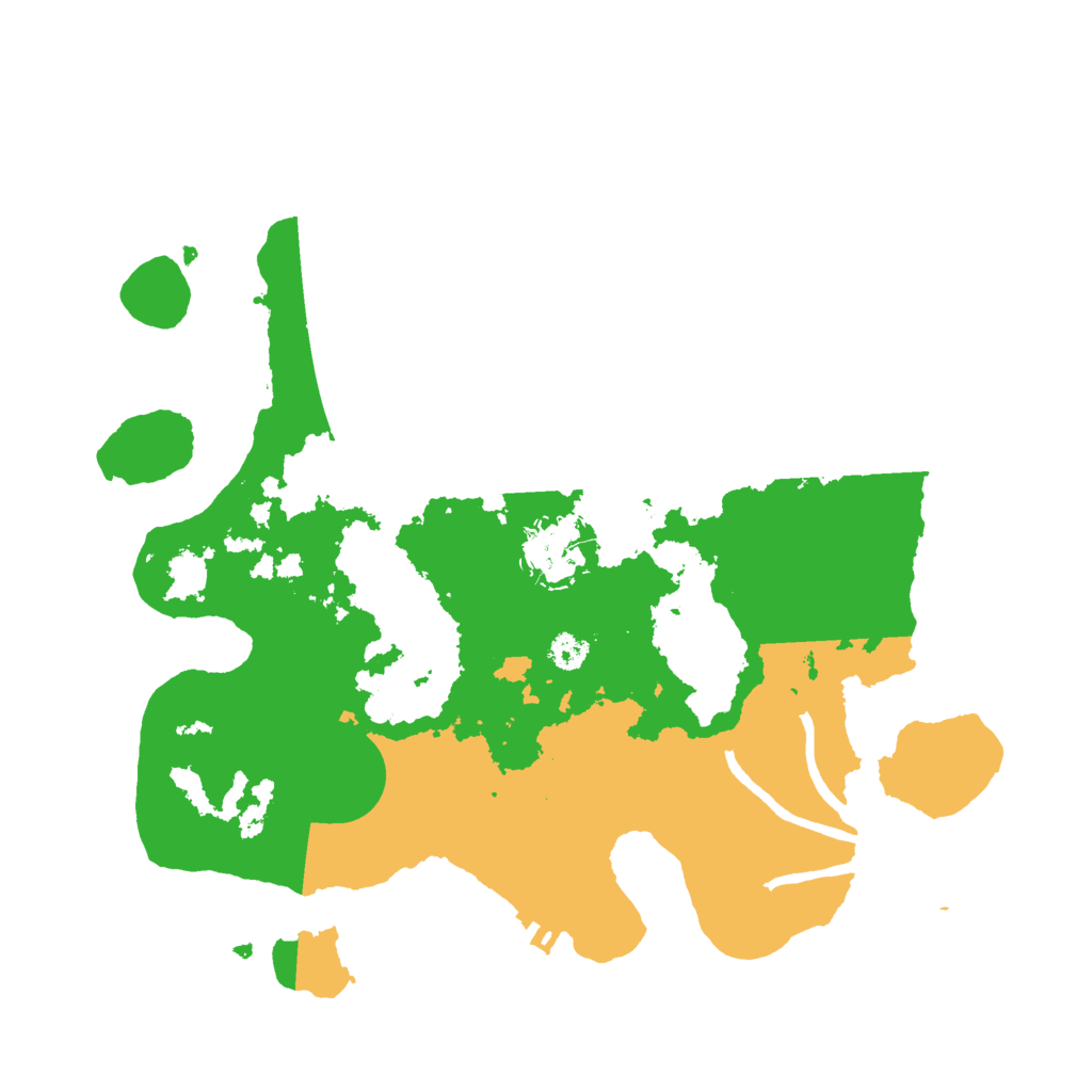 Biome Rust Map: Procedural Map, Size: 3000, Seed: 5099
