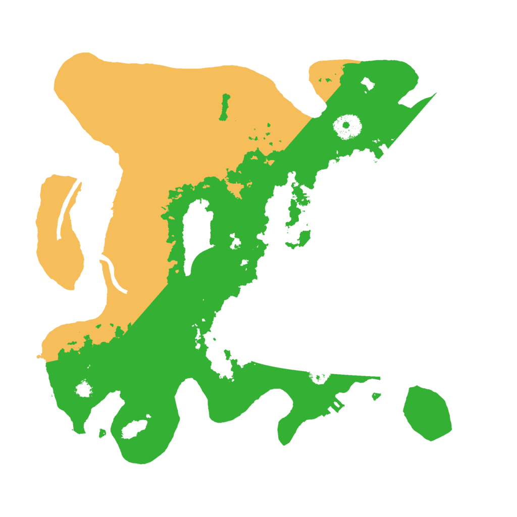 Biome Rust Map: Procedural Map, Size: 3000, Seed: 1365352878