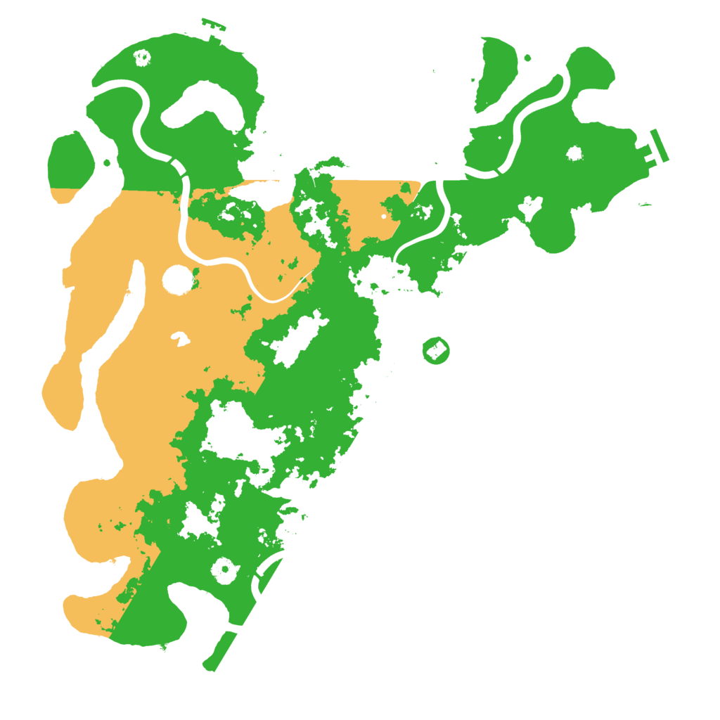 Biome Rust Map: Procedural Map, Size: 4250, Seed: 379767307