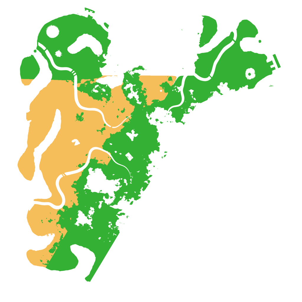 Biome Rust Map: Procedural Map, Size: 4250, Seed: 379767307