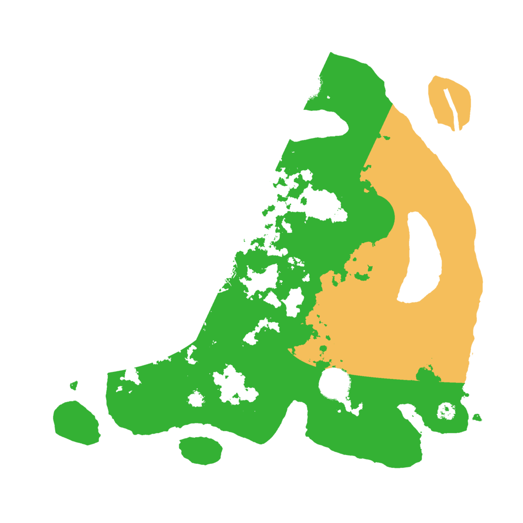 Biome Rust Map: Procedural Map, Size: 3000, Seed: 129882976
