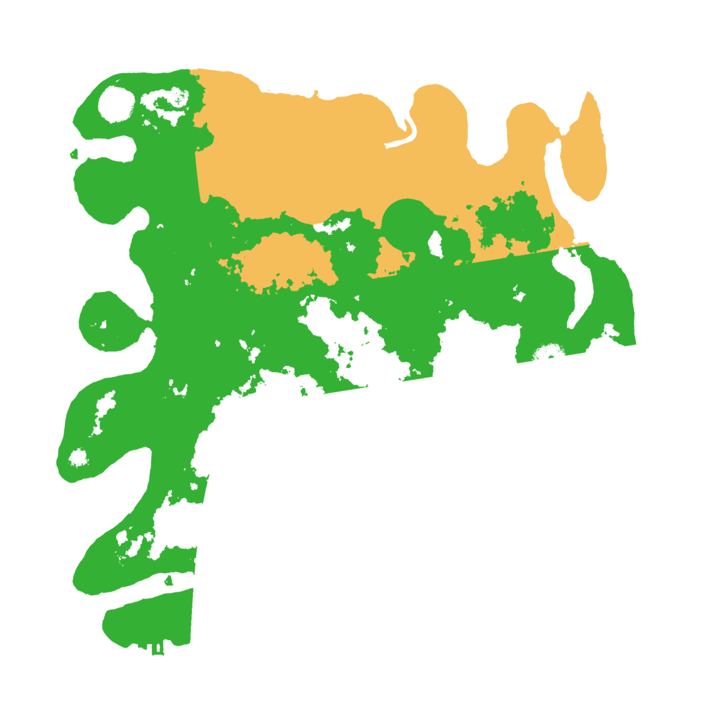 Biome Rust Map: Procedural Map, Size: 3600, Seed: 67367