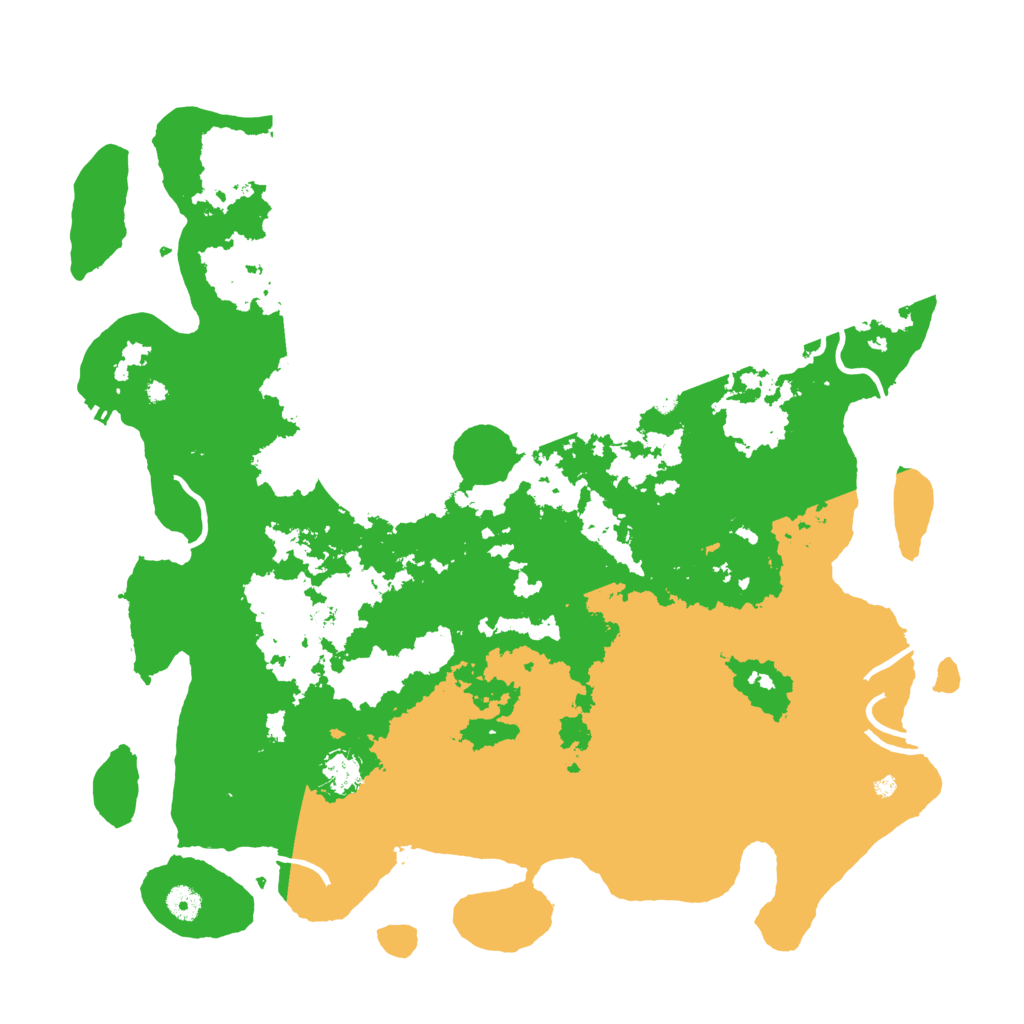 Biome Rust Map: Procedural Map, Size: 4500, Seed: 137919678