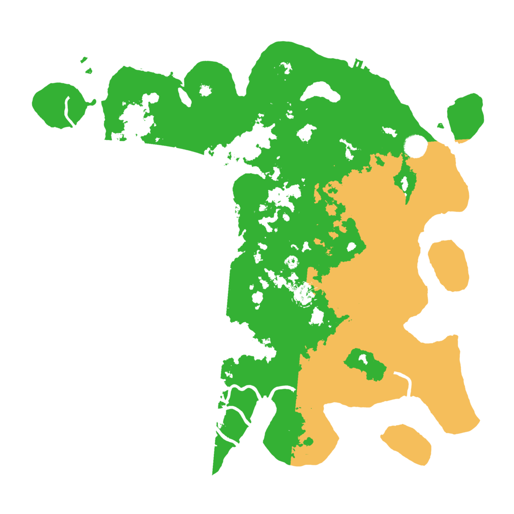 Biome Rust Map: Procedural Map, Size: 4000, Seed: 851783812