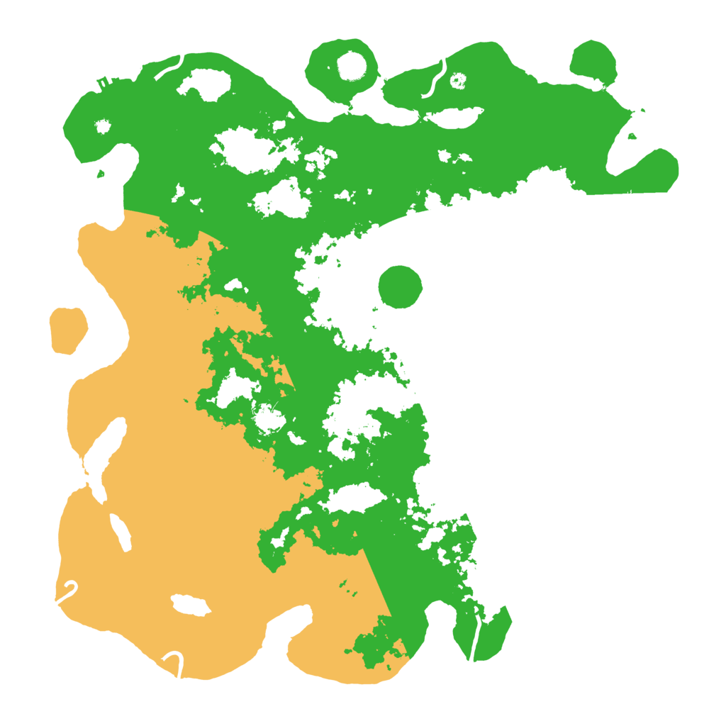 Biome Rust Map: Procedural Map, Size: 4500, Seed: 892453297