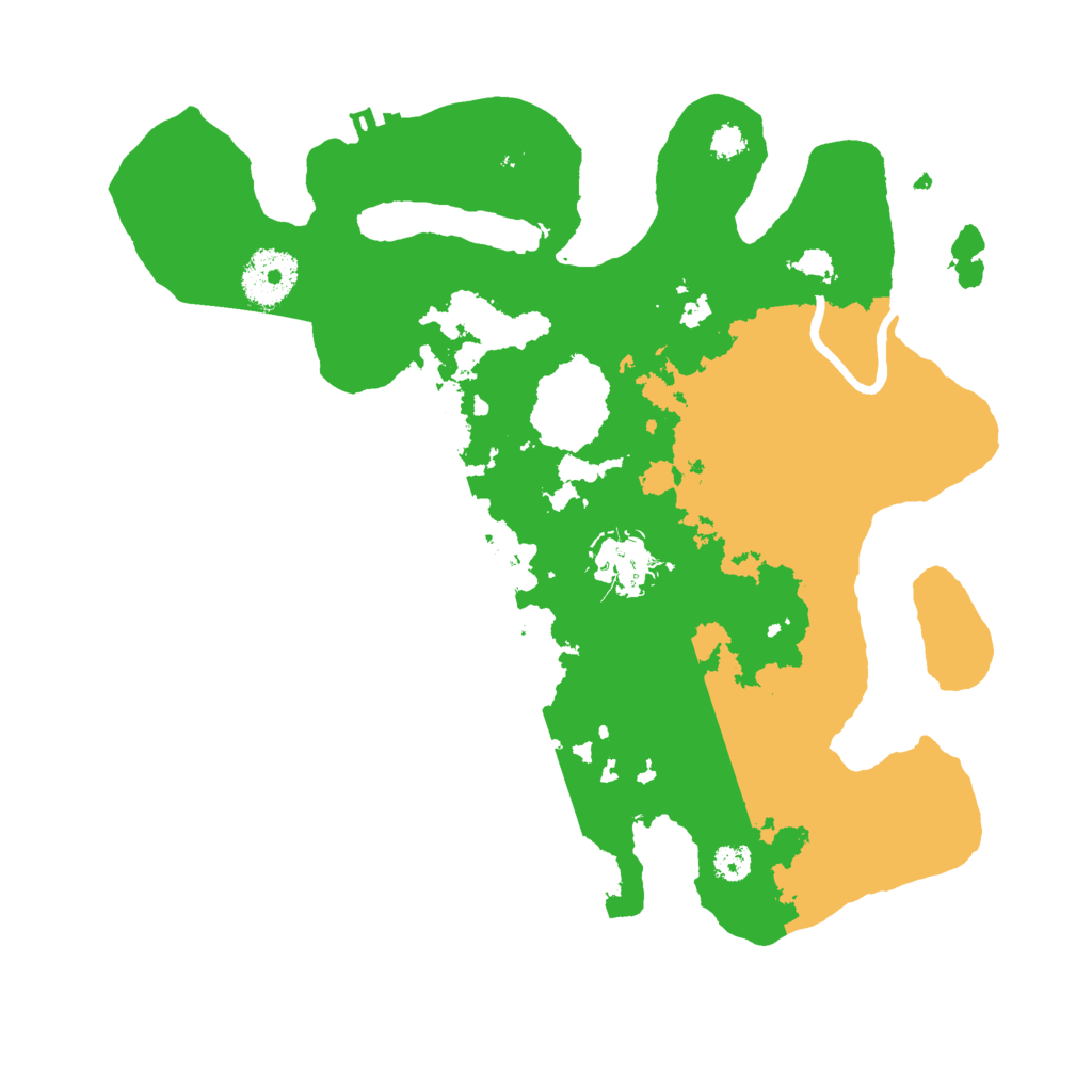 Biome Rust Map: Procedural Map, Size: 3000, Seed: 765465213
