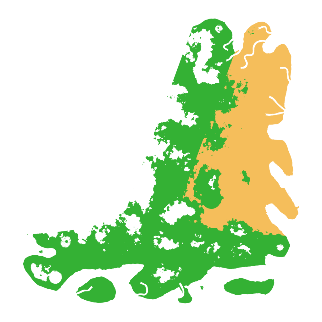 Biome Rust Map: Procedural Map, Size: 4501, Seed: 12