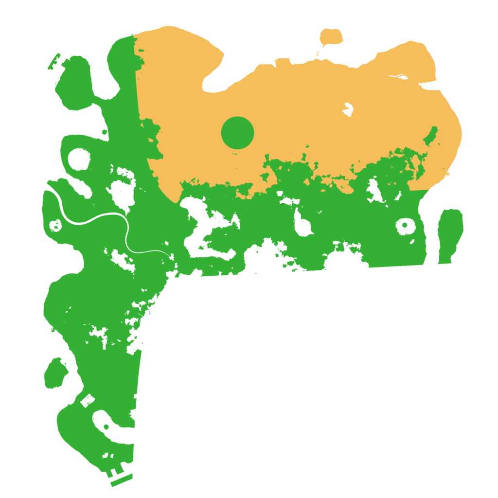 Biome Rust Map: Procedural Map, Size: 4000, Seed: 1269417101