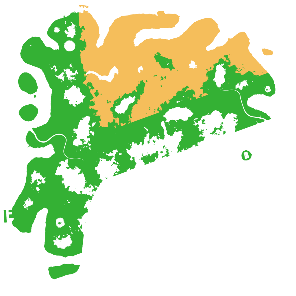 Biome Rust Map: Procedural Map, Size: 4800, Seed: 1906986163