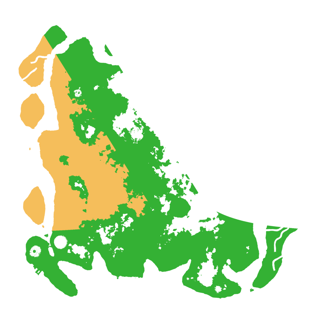 Biome Rust Map: Procedural Map, Size: 4250, Seed: 4141511