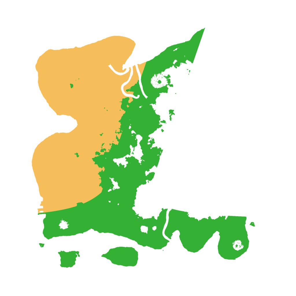 Biome Rust Map: Procedural Map, Size: 3000, Seed: 918040520
