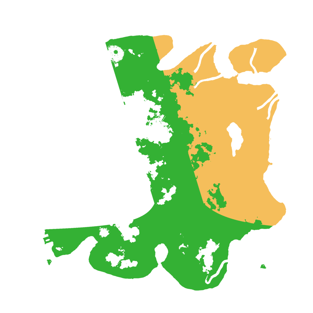 Biome Rust Map: Procedural Map, Size: 3000, Seed: 18926