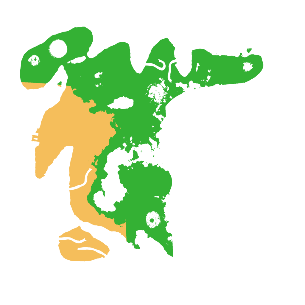 Biome Rust Map: Procedural Map, Size: 3000, Seed: 993784734