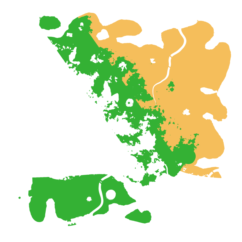 Biome Rust Map: Procedural Map, Size: 4500, Seed: 19741949