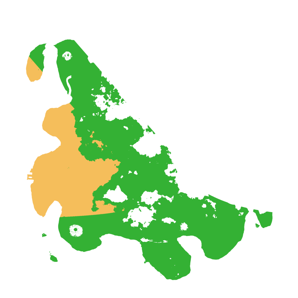 Biome Rust Map: Procedural Map, Size: 3500, Seed: 604839195