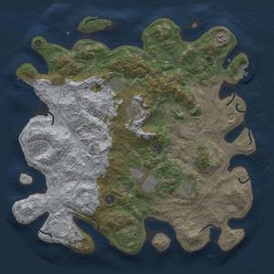 Thumbnail Rust Map: Procedural Map, Size: 4250, Seed: 1070029908, 18 Monuments