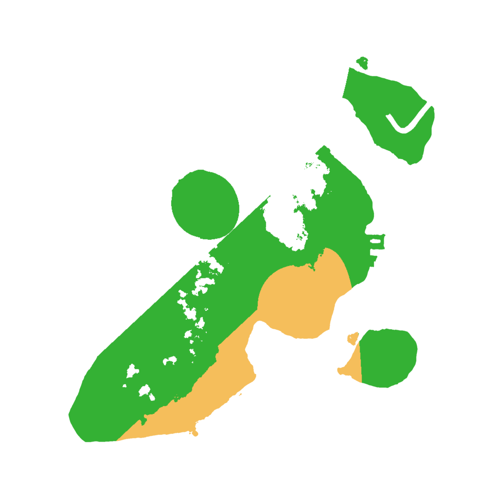 Biome Rust Map: Procedural Map, Size: 2000, Seed: 1588680990