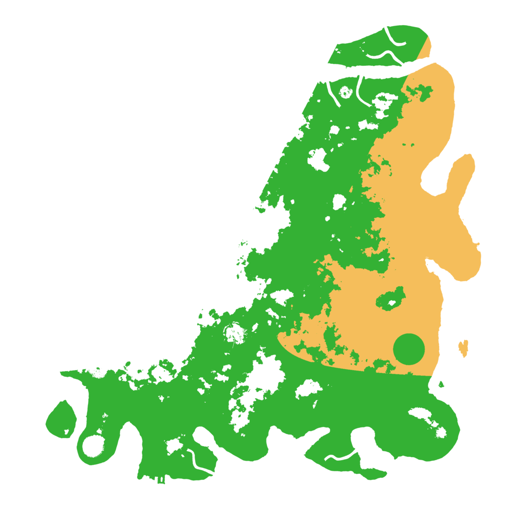 Biome Rust Map: Procedural Map, Size: 4300, Seed: 5732299