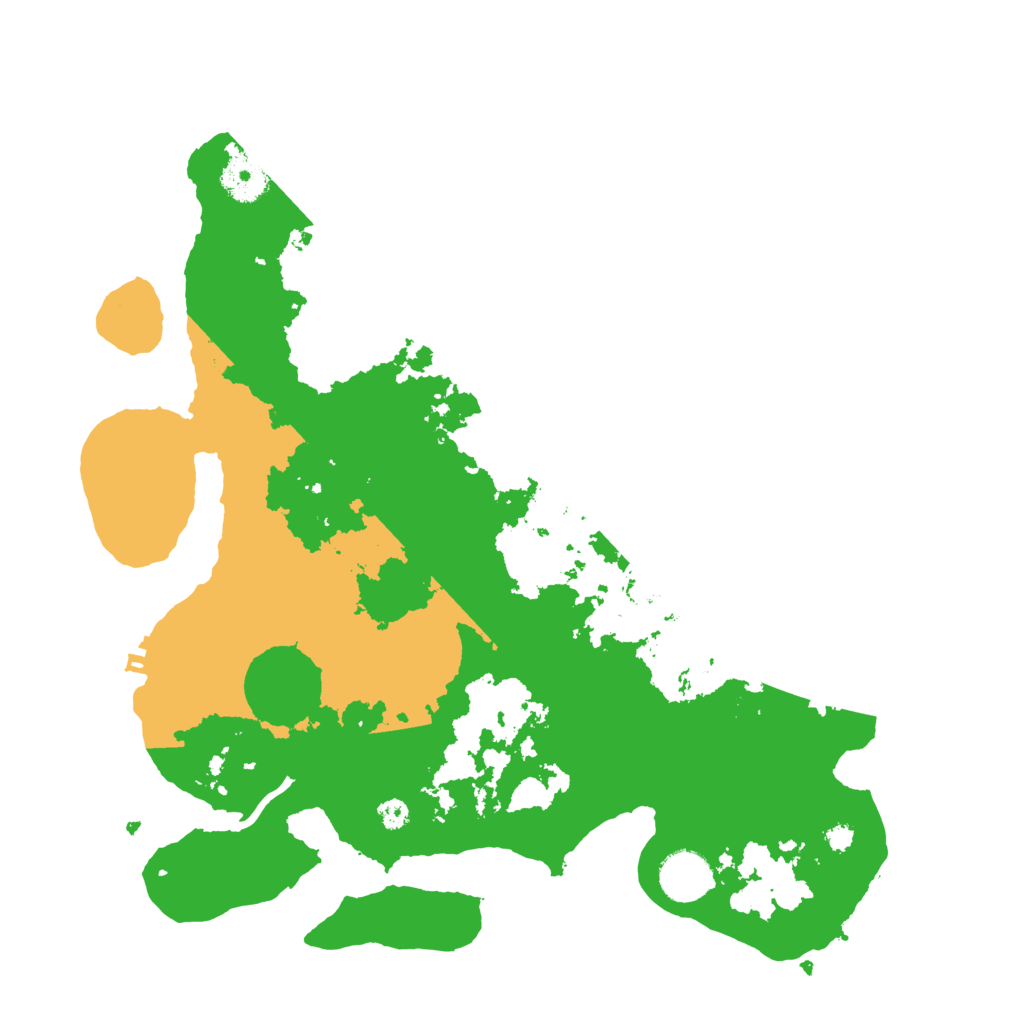 Biome Rust Map: Procedural Map, Size: 3500, Seed: 1680697602