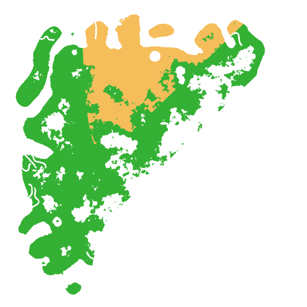 Biome Rust Map: Procedural Map, Size: 5000, Seed: 447931775