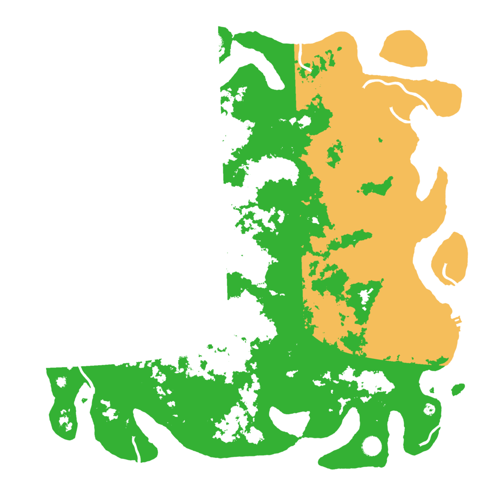Biome Rust Map: Procedural Map, Size: 4500, Seed: 1786675719