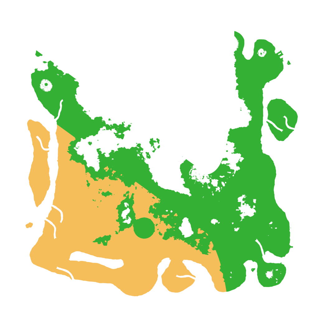 Biome Rust Map: Procedural Map, Size: 4000, Seed: 63314