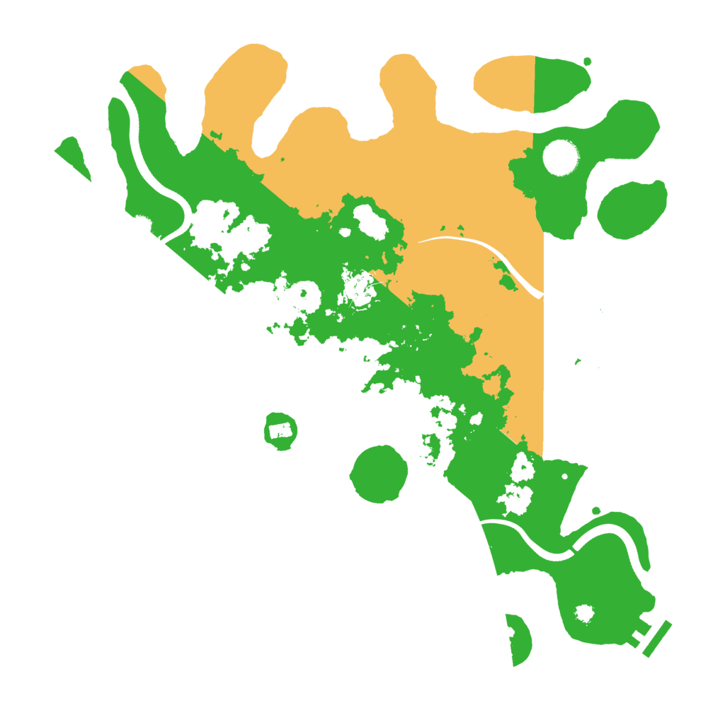 Biome Rust Map: Procedural Map, Size: 3570, Seed: 2014763797