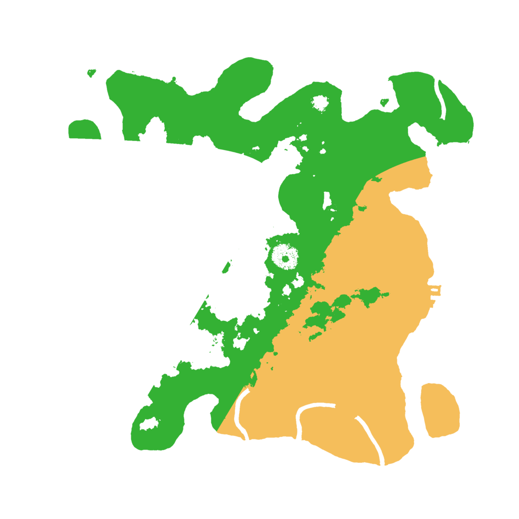 Biome Rust Map: Procedural Map, Size: 3000, Seed: 266