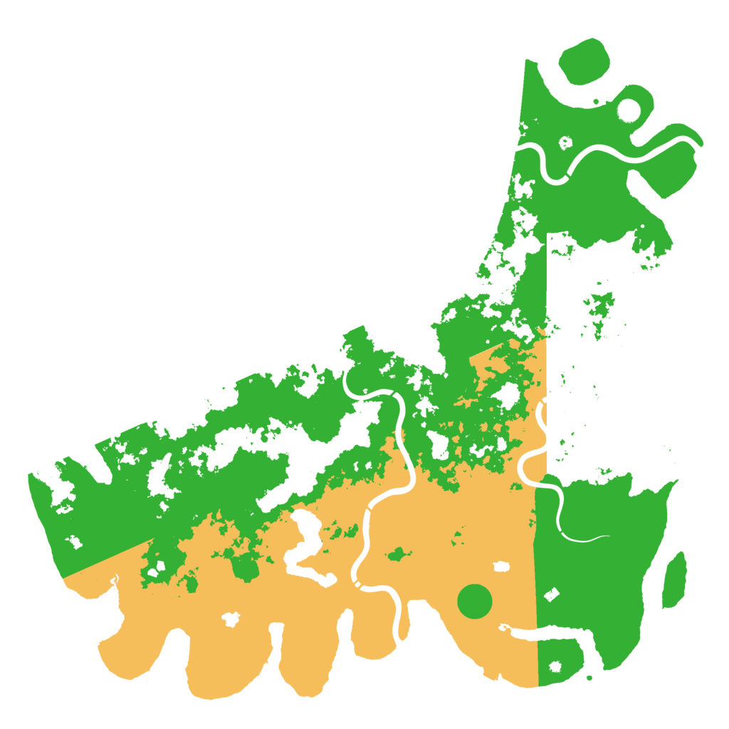 Biome Rust Map: Procedural Map, Size: 5500, Seed: 292229369