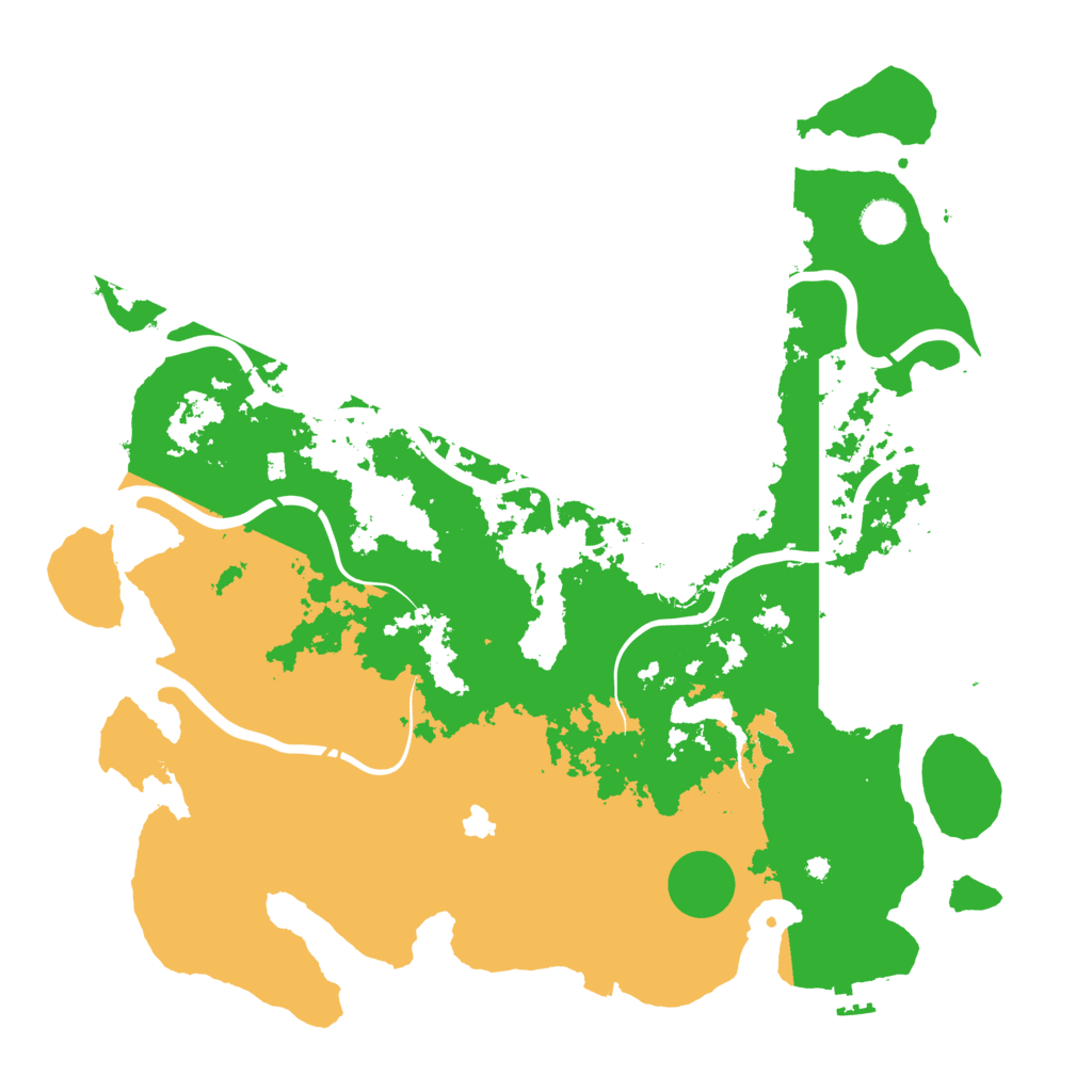 Biome Rust Map: Procedural Map, Size: 4300, Seed: 89798798