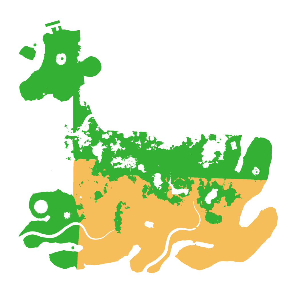 Biome Rust Map: Procedural Map, Size: 4000, Seed: 199186229