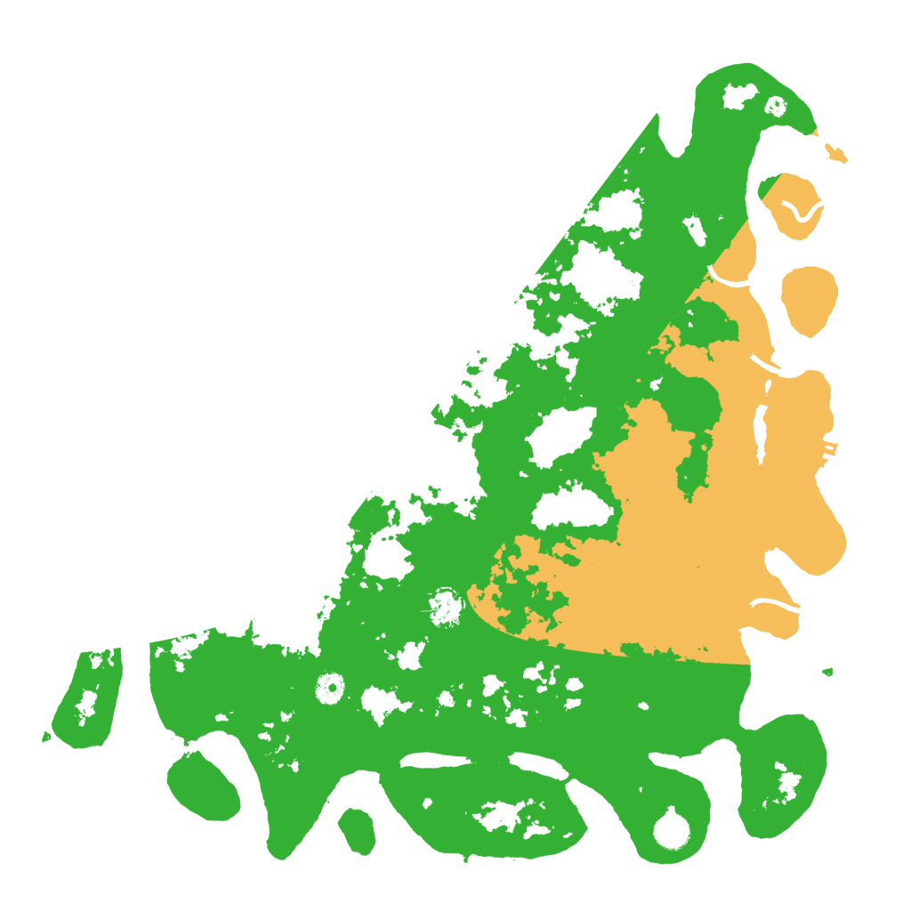 Biome Rust Map: Procedural Map, Size: 4500, Seed: 25800