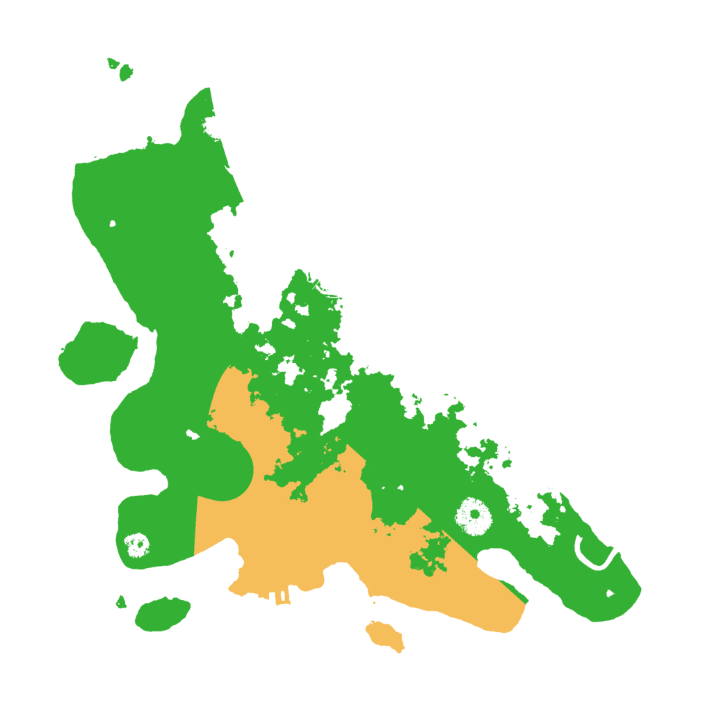 Biome Rust Map: Procedural Map, Size: 3000, Seed: 10031994
