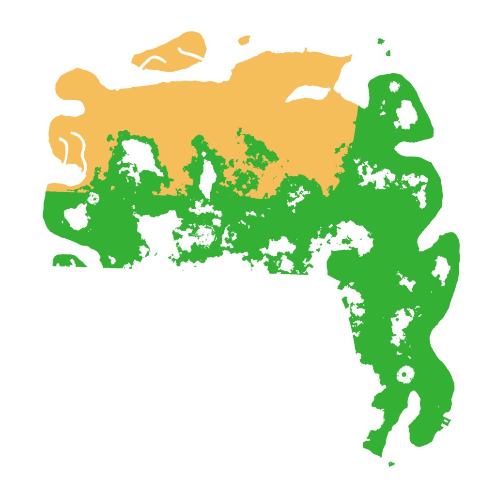 Biome Rust Map: Procedural Map, Size: 4300, Seed: 1128989873