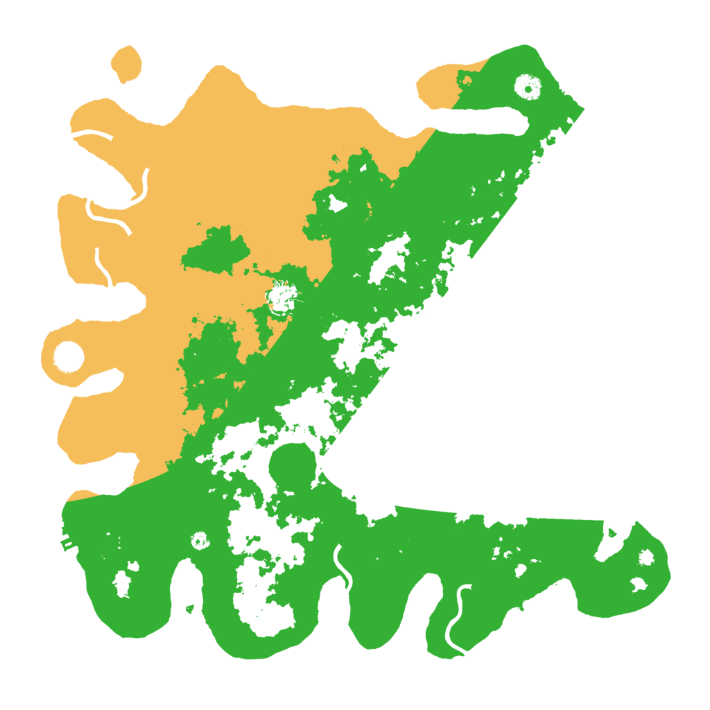 Biome Rust Map: Procedural Map, Size: 4050, Seed: 1704229262