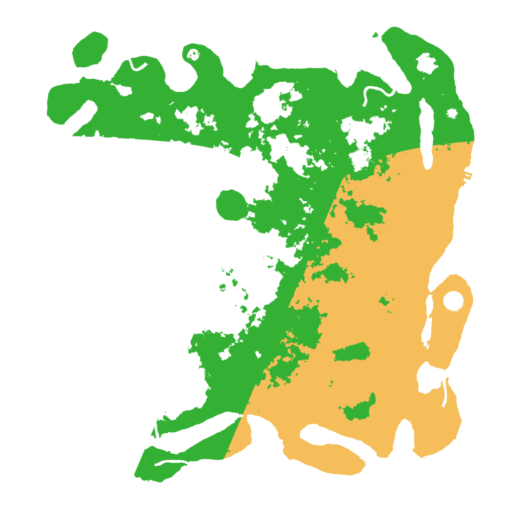 Biome Rust Map: Procedural Map, Size: 4500, Seed: 1400611422