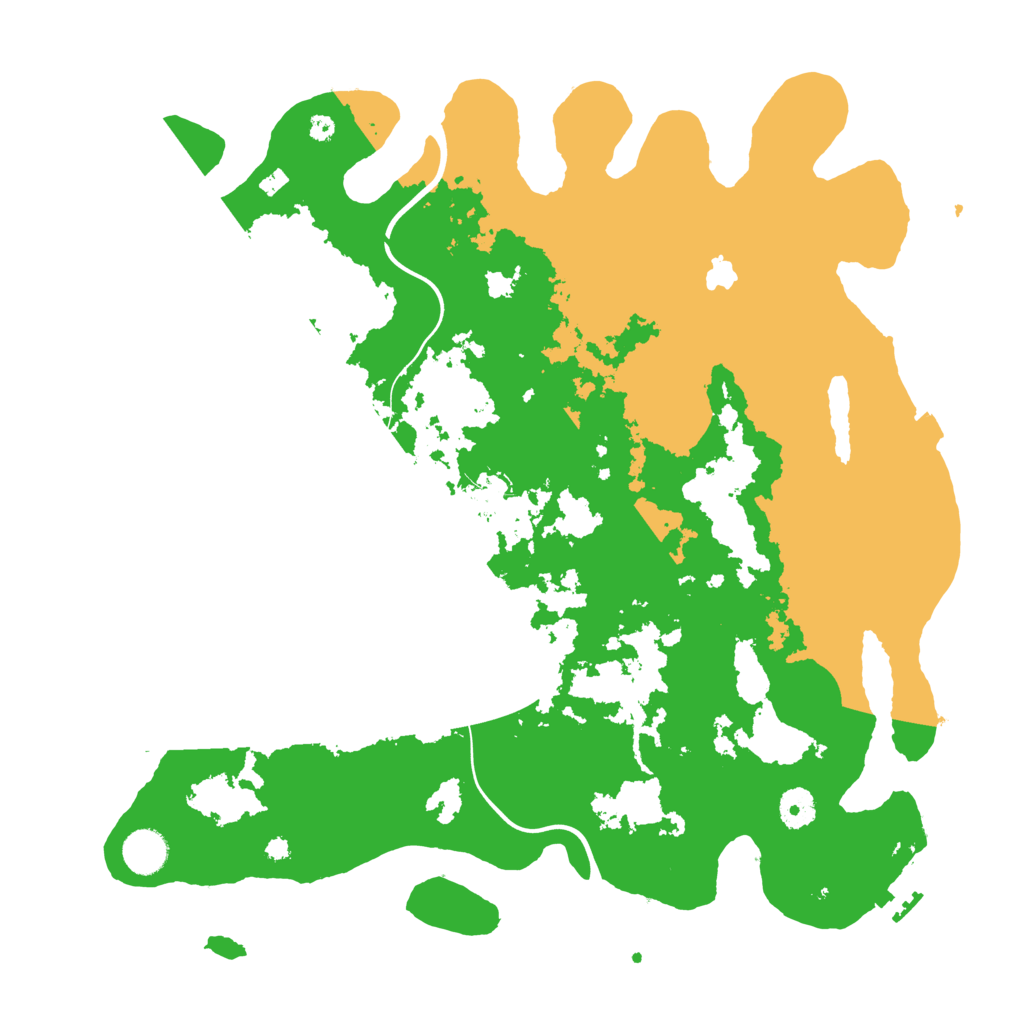 Biome Rust Map: Procedural Map, Size: 4000, Seed: 1189901983