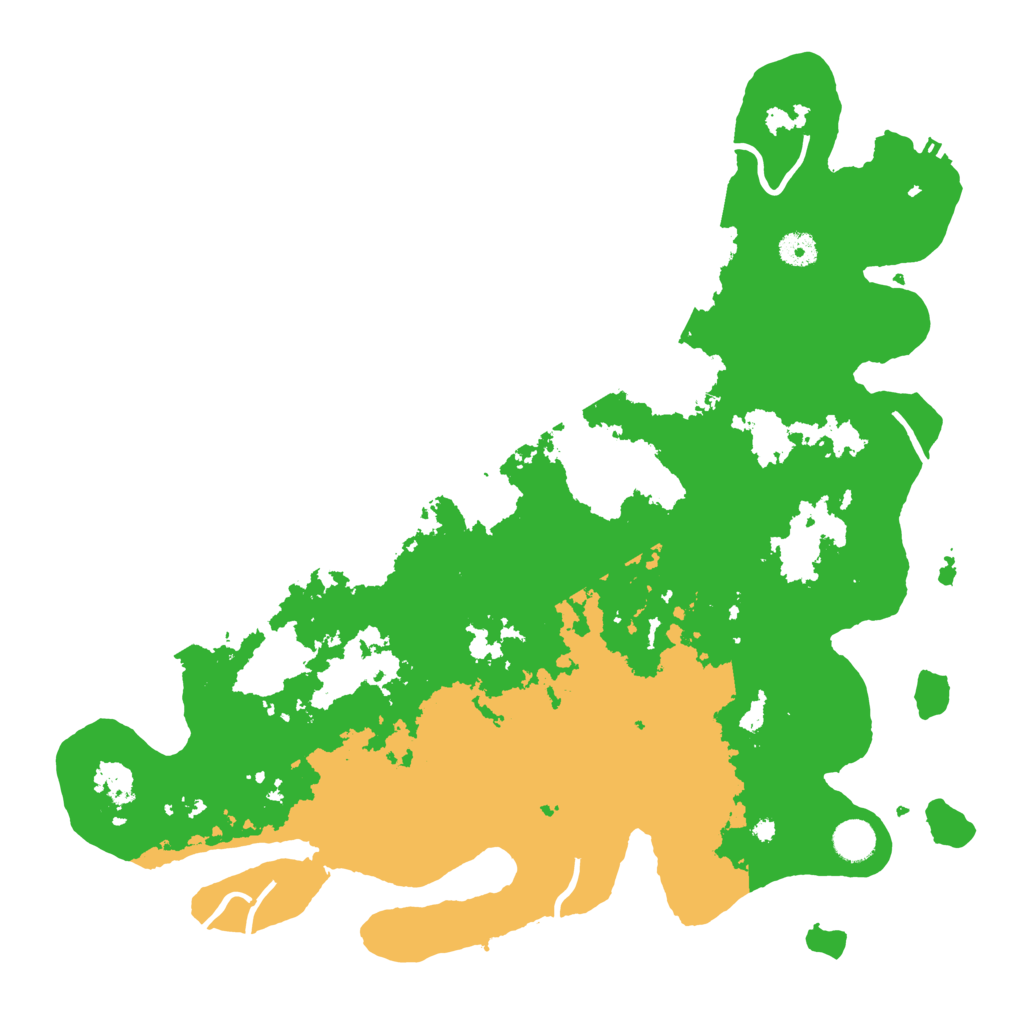 Biome Rust Map: Procedural Map, Size: 4250, Seed: 399789987