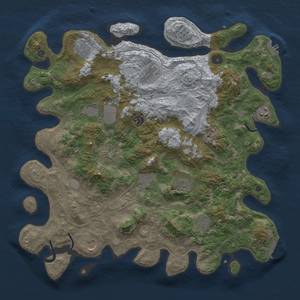 Thumbnail Rust Map: Procedural Map, Size: 4250, Seed: 922361337, 18 Monuments