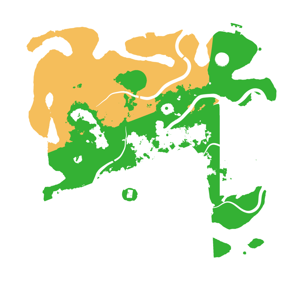 Biome Rust Map: Procedural Map, Size: 3750, Seed: 78456
