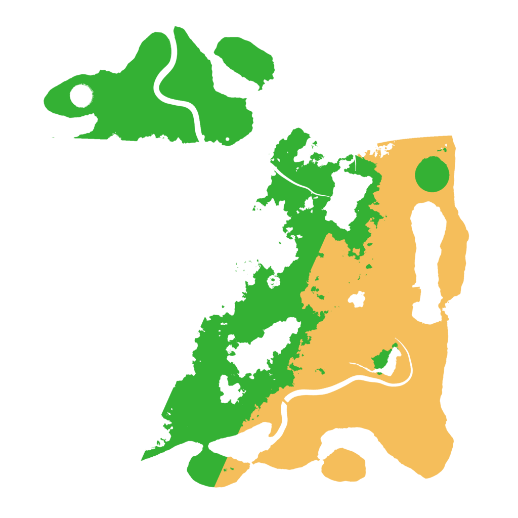 Biome Rust Map: Procedural Map, Size: 4000, Seed: 9398029
