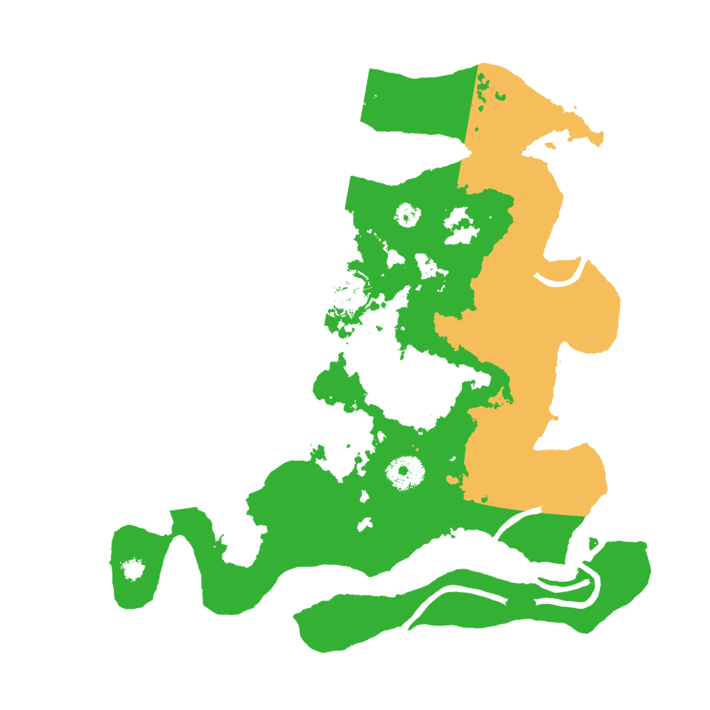 Biome Rust Map: Procedural Map, Size: 3000, Seed: 8136