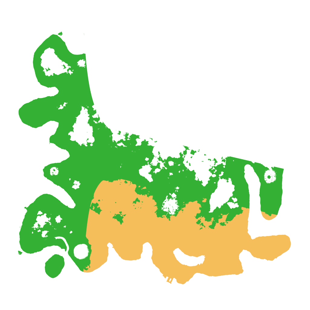 Biome Rust Map: Procedural Map, Size: 3700, Seed: 397645943