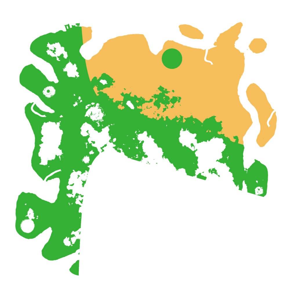 Biome Rust Map: Procedural Map, Size: 3850, Seed: 1083397316