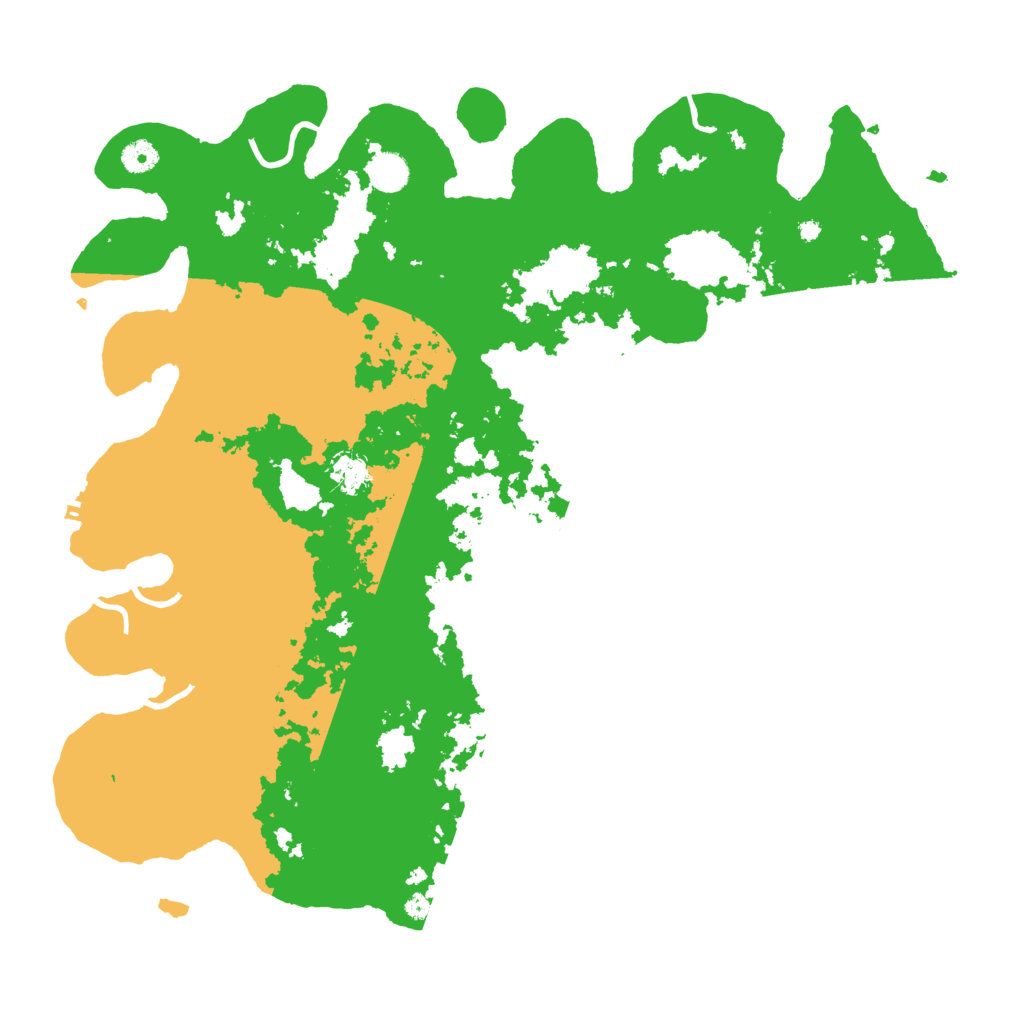 Biome Rust Map: Procedural Map, Size: 4500, Seed: 23989