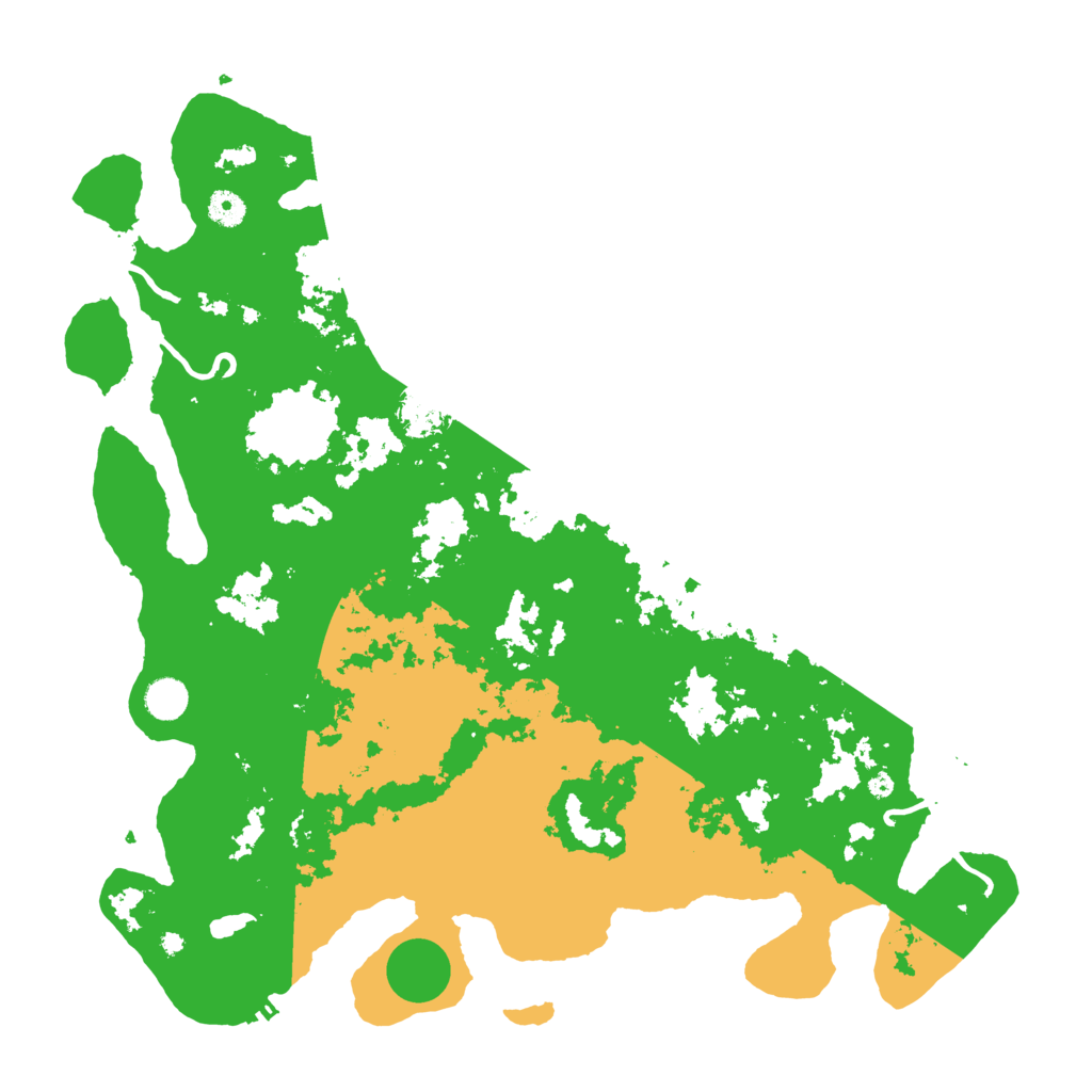 Biome Rust Map: Procedural Map, Size: 4500, Seed: 414168774