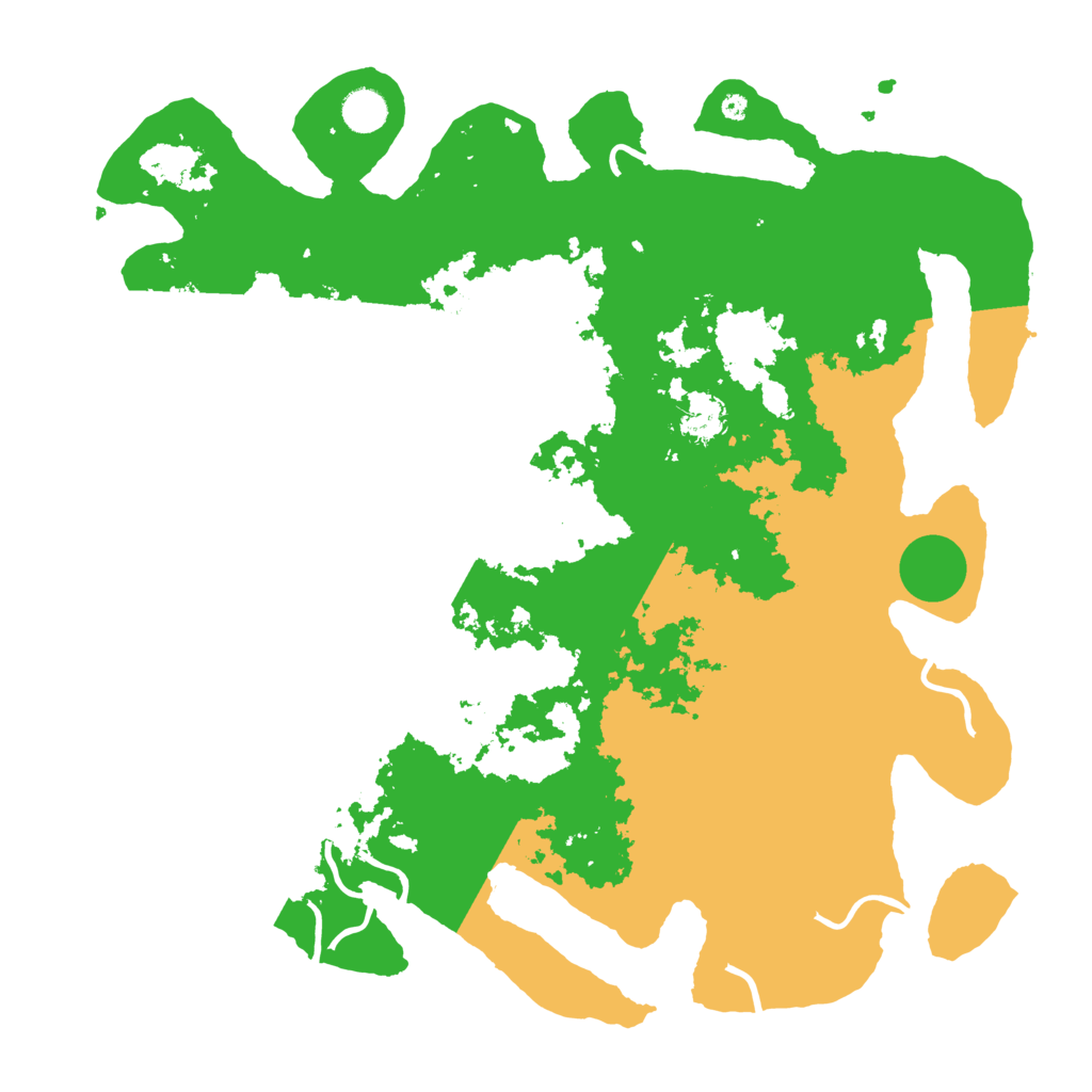 Biome Rust Map: Procedural Map, Size: 4300, Seed: 170025283