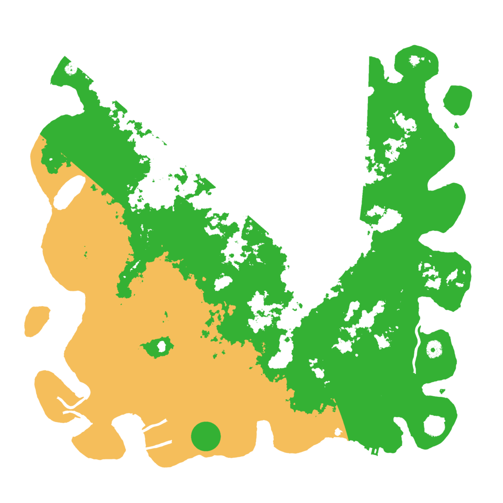 Biome Rust Map: Procedural Map, Size: 4500, Seed: 1881218364