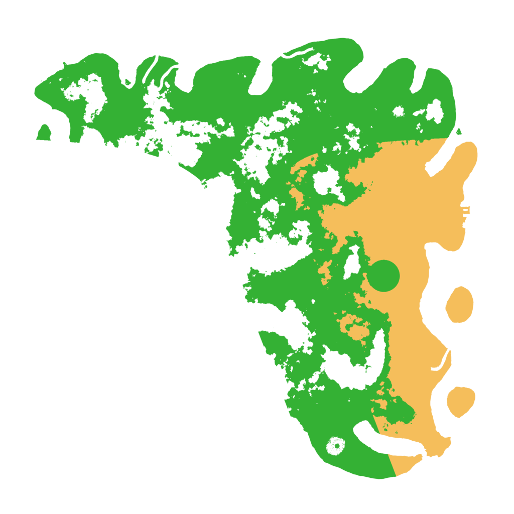 Biome Rust Map: Procedural Map, Size: 4250, Seed: 1078296213